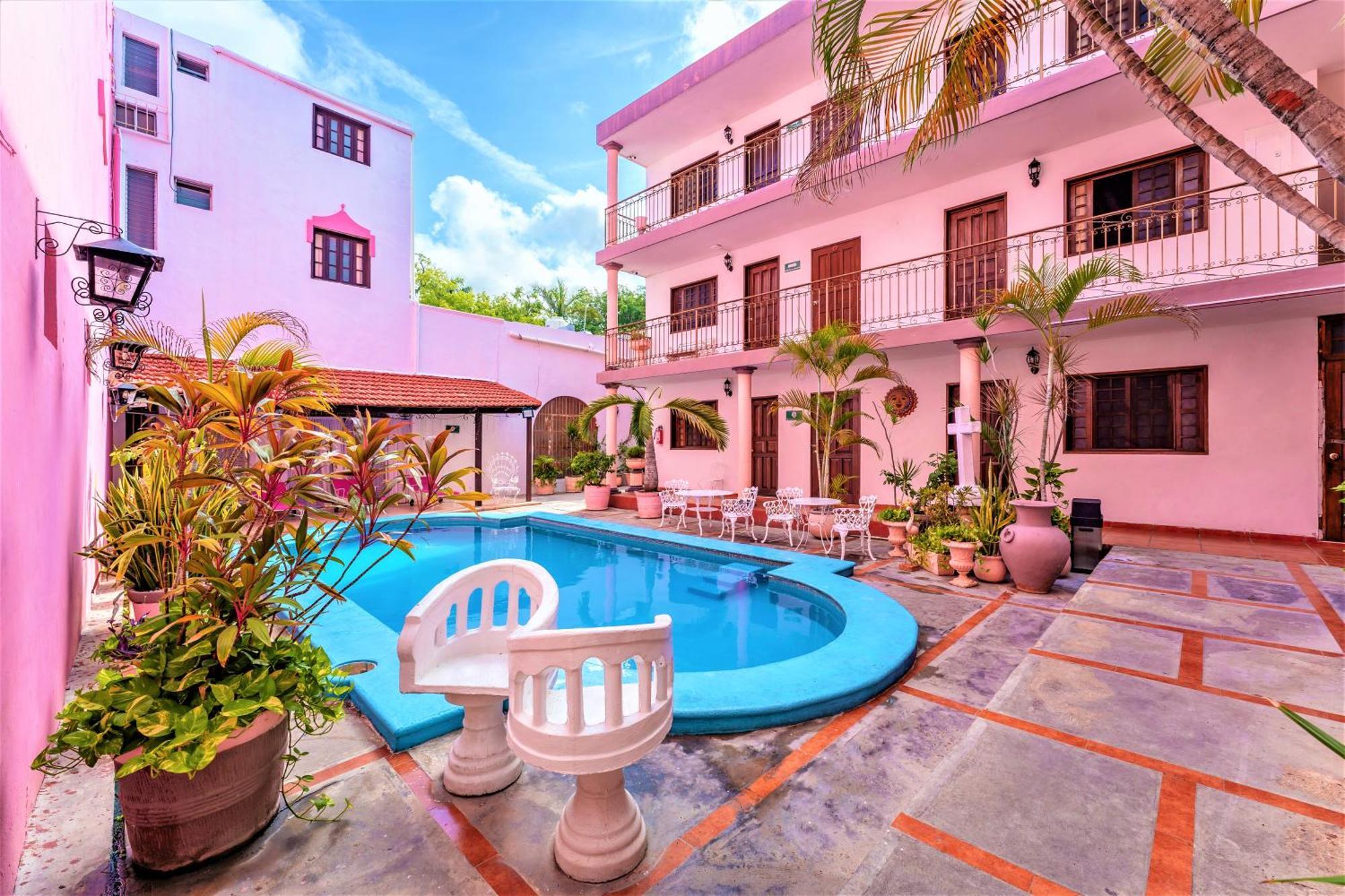 Hotel Santa Lucia 메리다 외부 사진